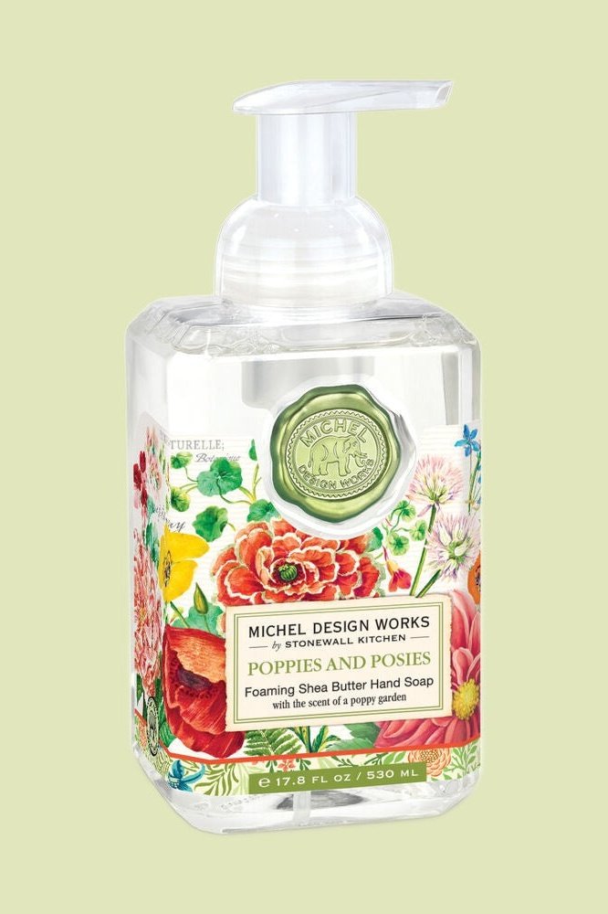 Michel Design Works Foaming Shea Butter Hand Soap - Poppies and Posies