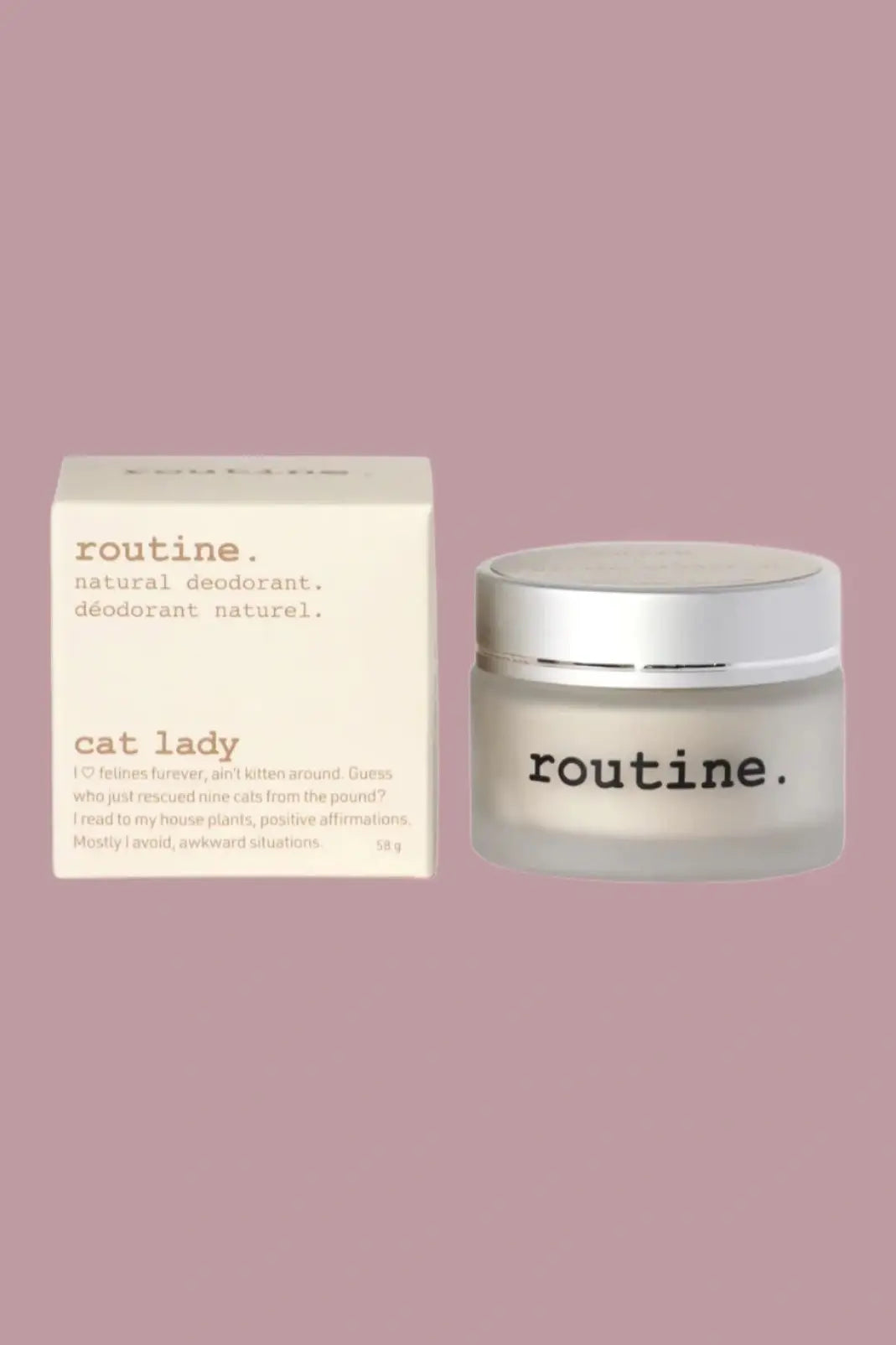 Routine Natural Deodorant - Cat Lady