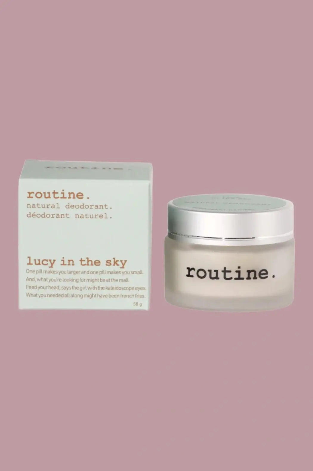 Routine Natural Deodorant Jar - Lucy in the Sky