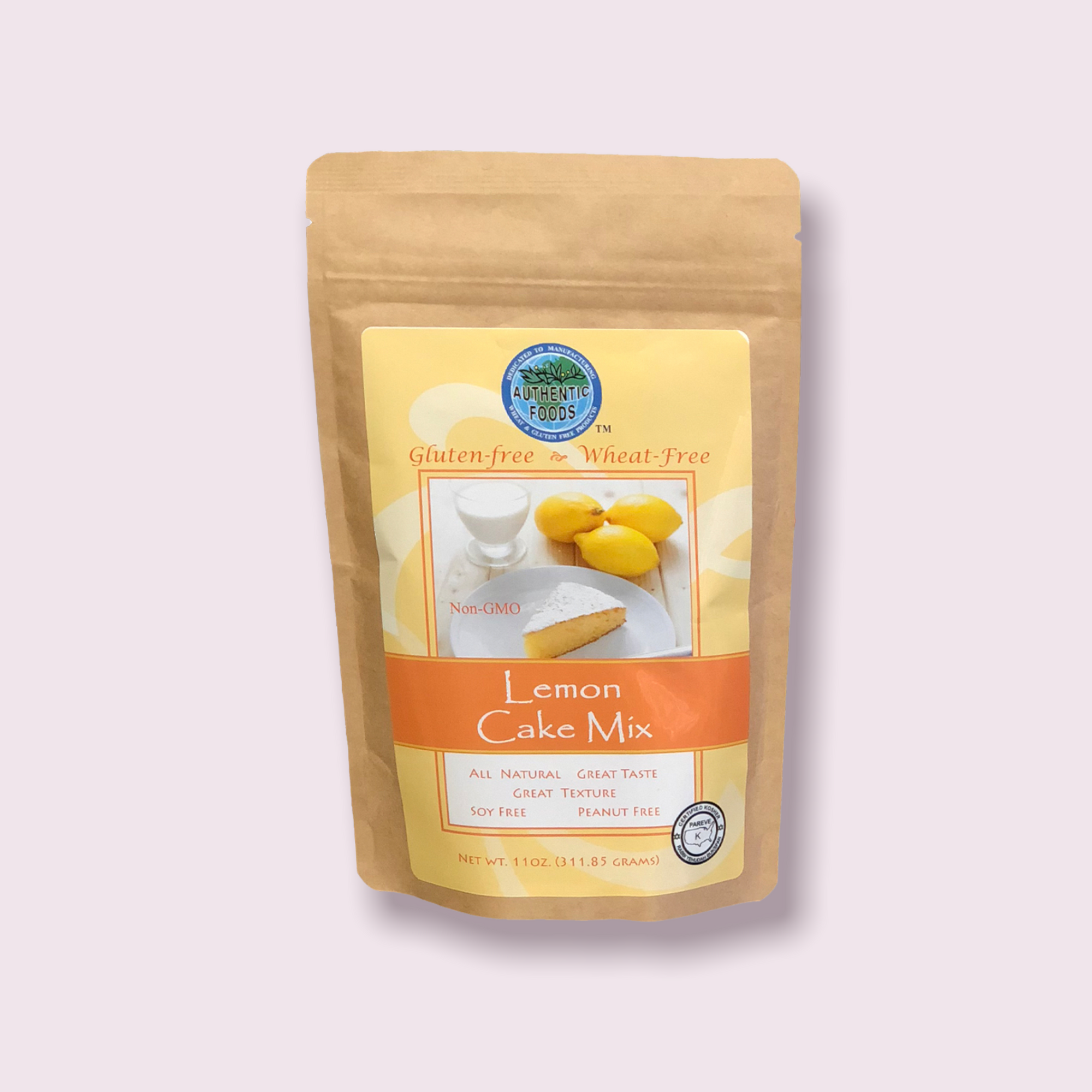 Gluten-Free Lemon Cake Mix
