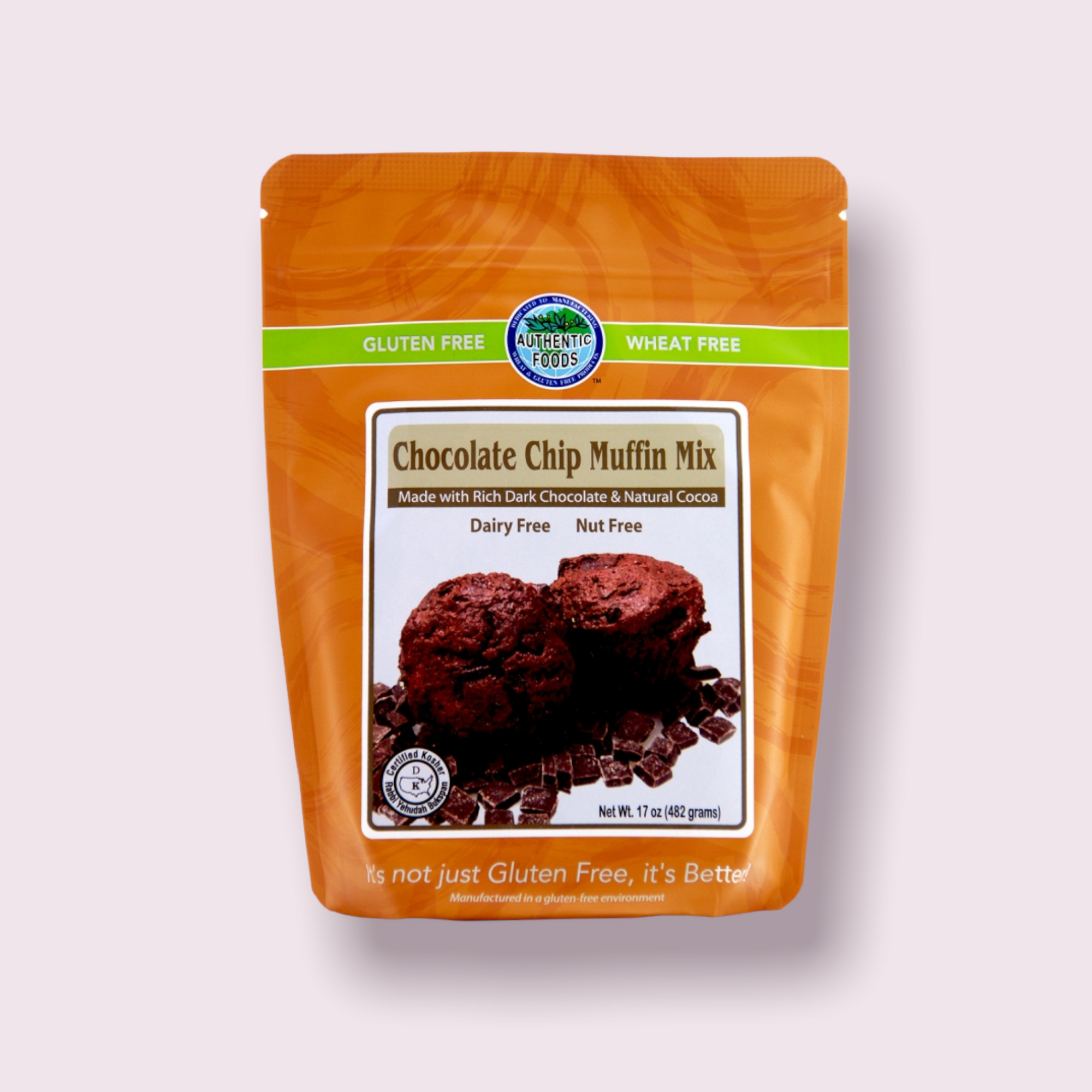 Gluten-Free Chocolate Chunk Muffin Mix - 17 oz