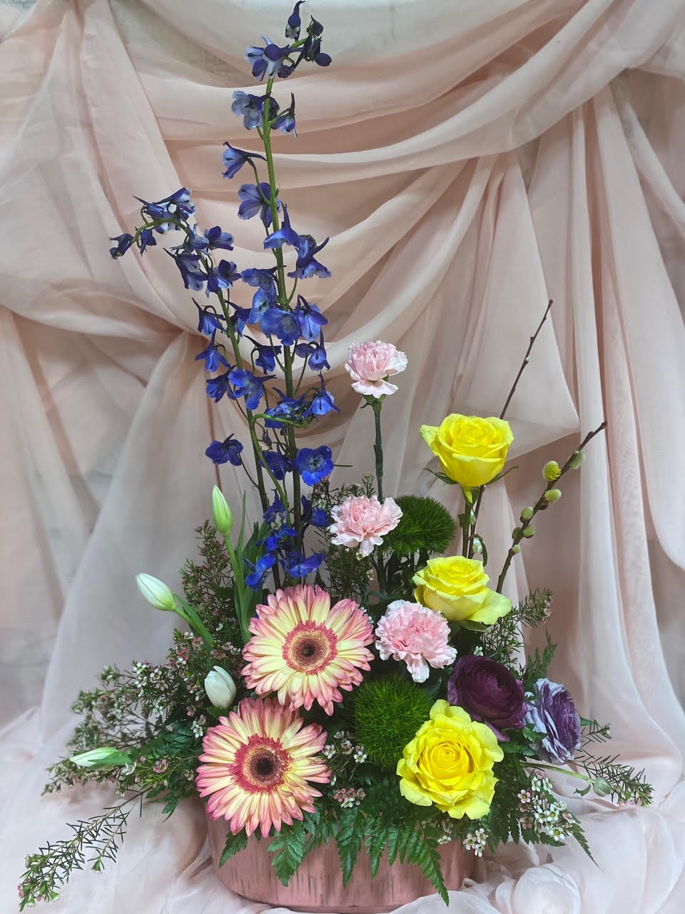 Flower Arrangement in a Container