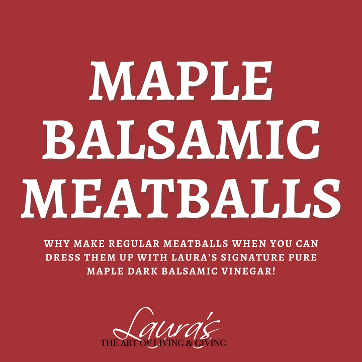 Maple Balsamic Meatballs