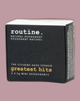 Routine Natural Mini Deodorant Kit of 4 - Greatest Hits