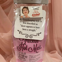 Humour MOM Gift bag: "Hot Mess"