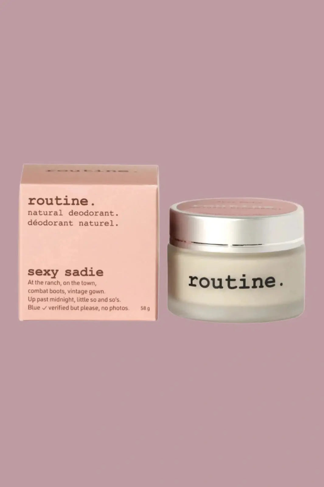 Routine Natural Deodorant - Sexy Sadie