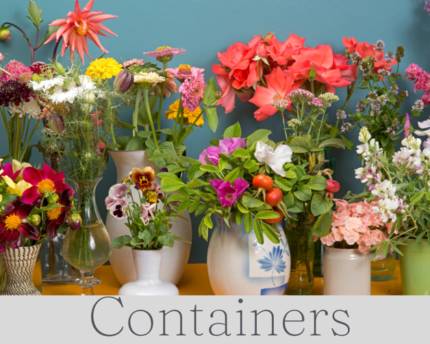 Flower Arrangement in a Container
