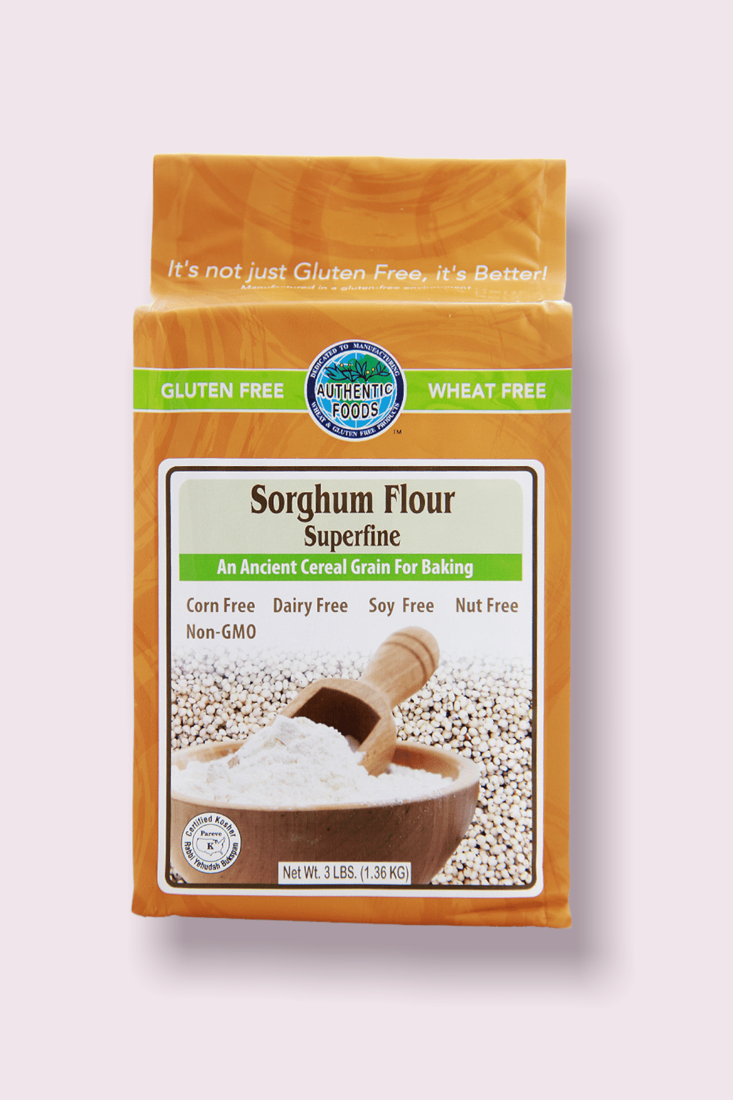Gluten-Free Sorghum Flour Superfine - 3 lb.