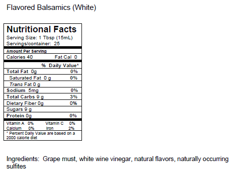 Gravenstein Apple White Balsamic